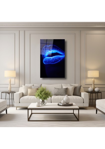 Neon Dudak - Cam Tablo - DEG0079 modelleri