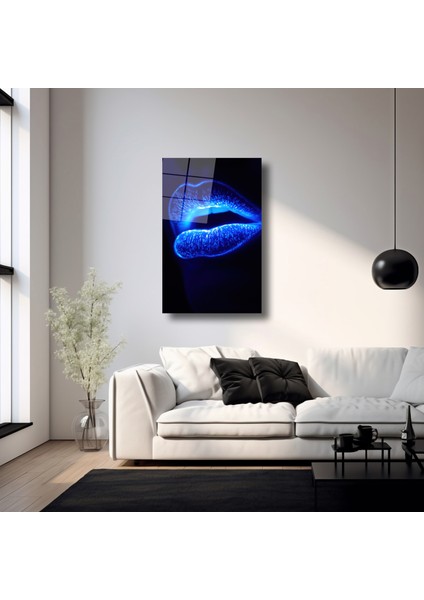 Neon Dudak - Cam Tablo - DEG0079 fırsatları