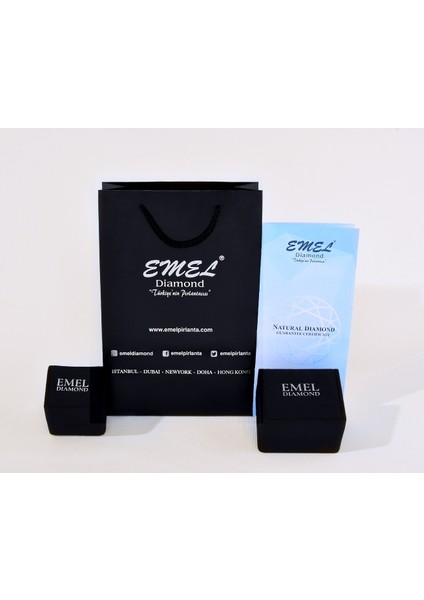 0.05 Karat Pırlanta Baget Yüzük fiyatları