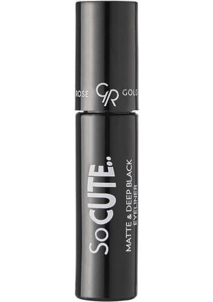 Rose So Cute Matte & Deep Black Eyeliner