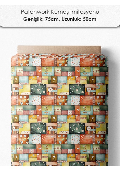 Patchwork Kumaş Seti – Dikiş ve Hobi Için %100 Pamuk Desenli Kumaş Kuponları modelleri