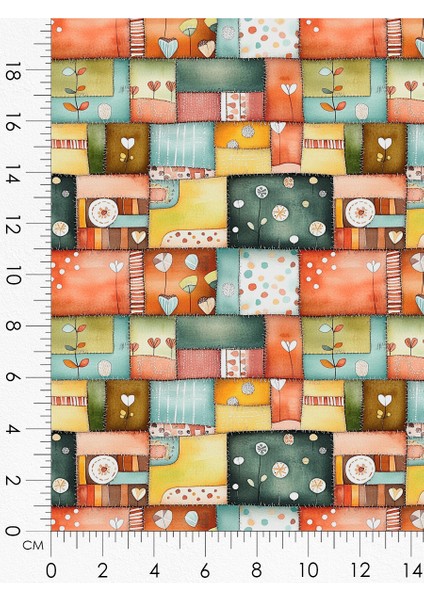 Patchwork Kumaş Seti – Dikiş ve Hobi Için %100 Pamuk Desenli Kumaş Kuponları indirimleri