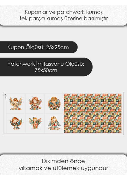 Patchwork Kumaş Seti – Dikiş ve Hobi Için %100 Pamuk Desenli Kumaş Kuponları