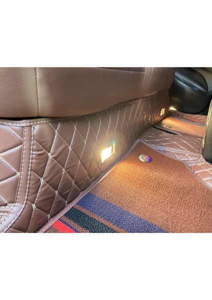 Bmw X5 2014-2018 Arası Aracına Özel 8d Çift Katmanlı Havuzlu Paspas Takımı(Kahverengi) indirimleri