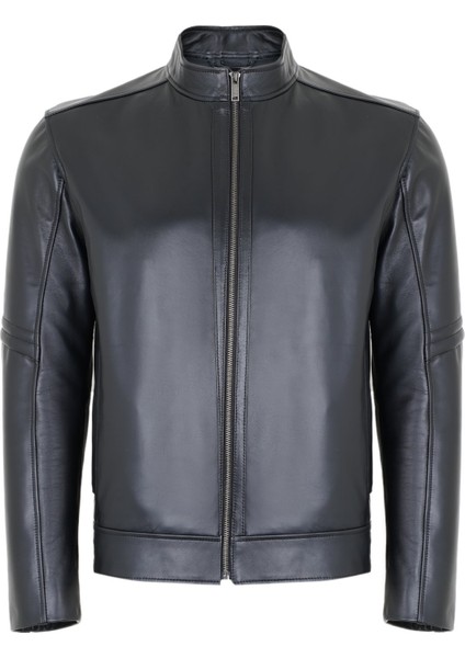 Agostino Siyah Erkek Deri Ceket indirimleri