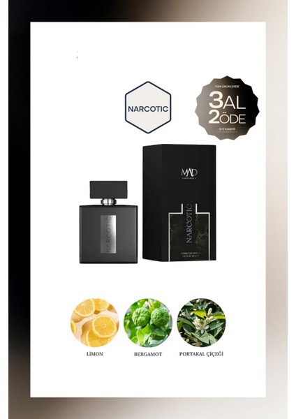 Mad Narcotic 100 ml Unisex Parfüm
