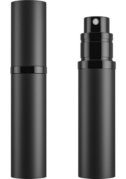 Bolivia's Taşınabilir Parfüm Atomizeri, 5ml Ince Sis Parfüm Dispanseri, Boş Parfüm Şişesi, Seyahat ve Dışarı Çıkma Için Yeniden Doldurulabilir Taşınabilir Koku Pompası Kutusu (Siyah)
