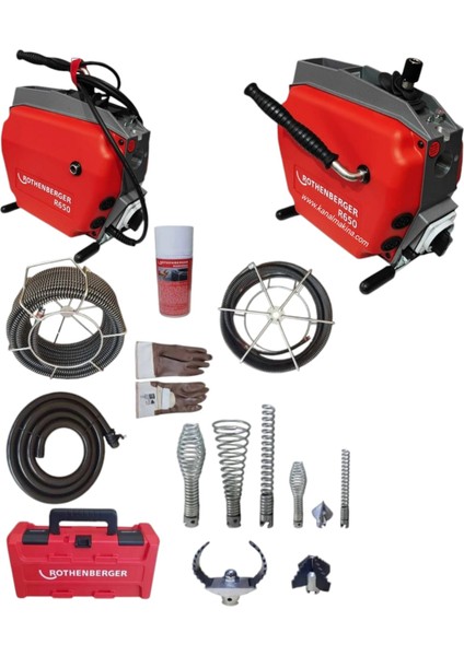 R650 Smk Kanal Açma Makinesi (Yayların Içi Dolu)