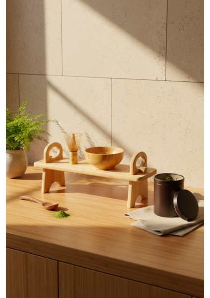 Cashi Standlı Matcha Çayı Seti modelleri
