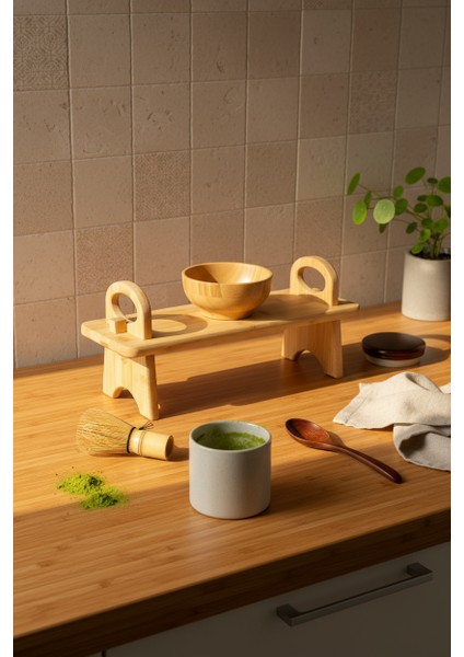 Cashi Standlı Matcha Çayı Seti fırsatları