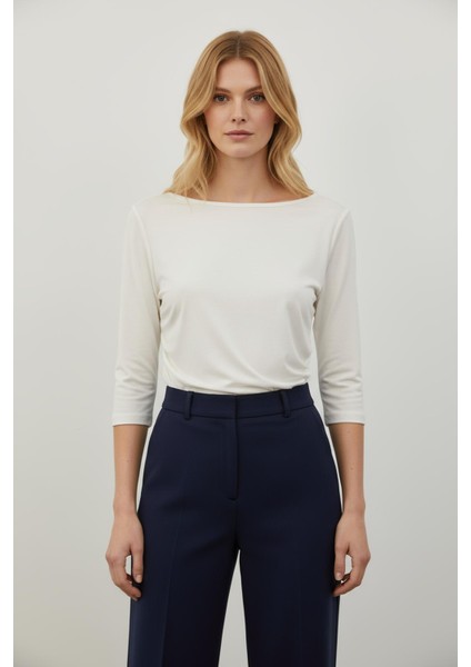 8279A Kısa Kol Badi Ekru