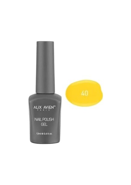 Alıx Avıen Uv Kalıcı Sarı Jel Oje 40 - Gel Polish - 12 ml fiyatları