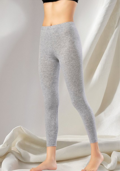 Kadın Giyim Penye Pamuklu & Elastan Günlük Tayt LL.K40.O00.001