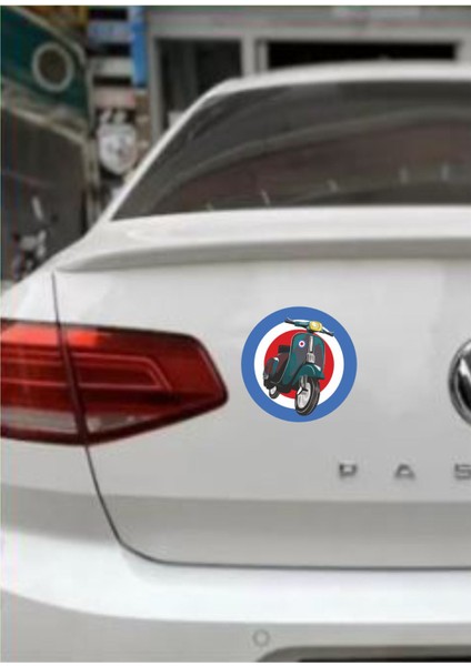 Scooter Sticker - Vespa Sticker -Araba Oto Motosiklet Sticker 00022 modelleri