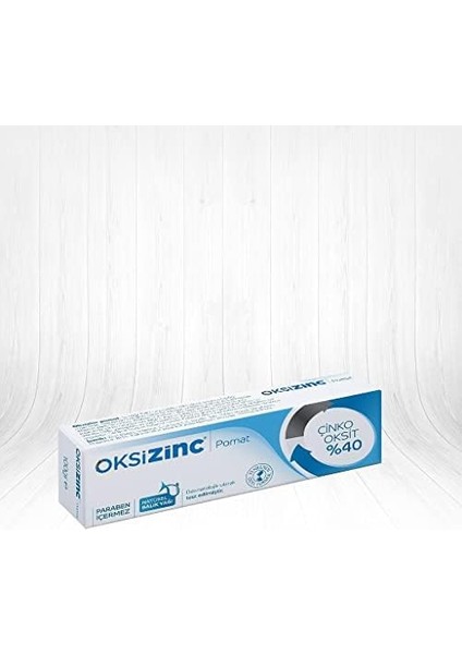 Oksizinc Baby %40 Çinko Oksit Pişik Giderici Pomat 40 gr