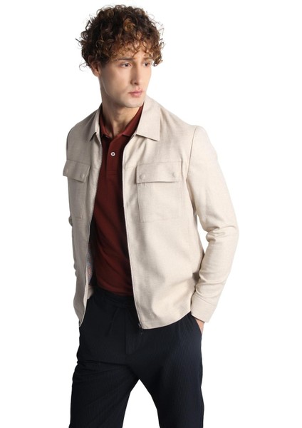 Erkek Bej Baharlık Mont fırsatları