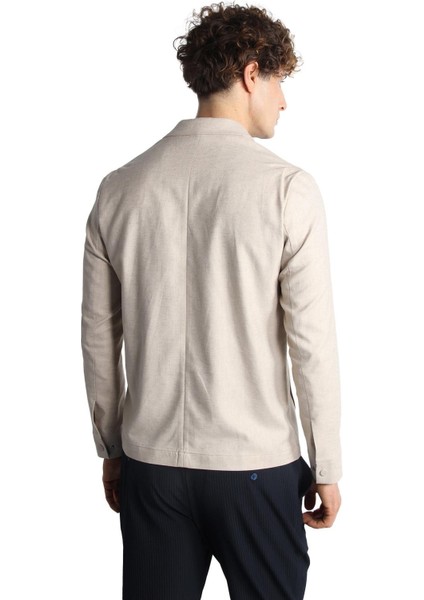 Erkek Bej Baharlık Mont