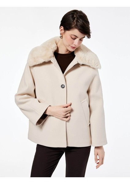 Ekru Kadın Kaban 6WAK00191EW modelleri