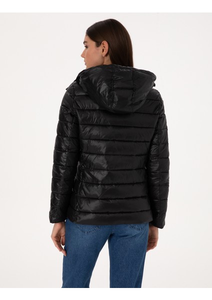 Kadın Siyah Mont 50314169-VR046 indirimleri