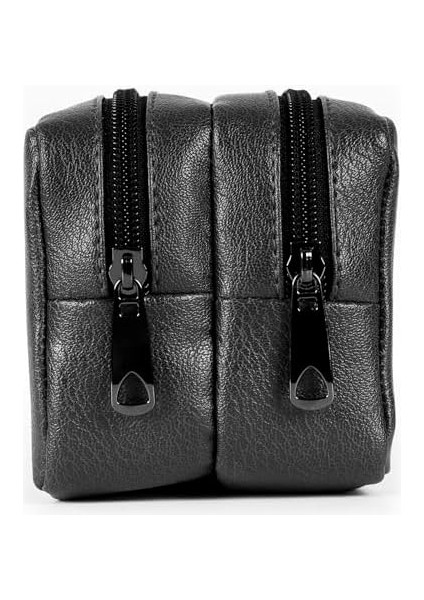 Proje Deri Çift Gözlü Kutusu - Makyaj Çantası fiyatları