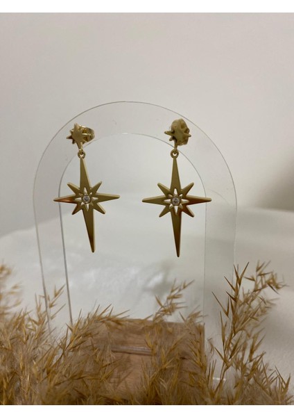 Şimal Yıldızı Xupıng Çelik Küpe modelleri