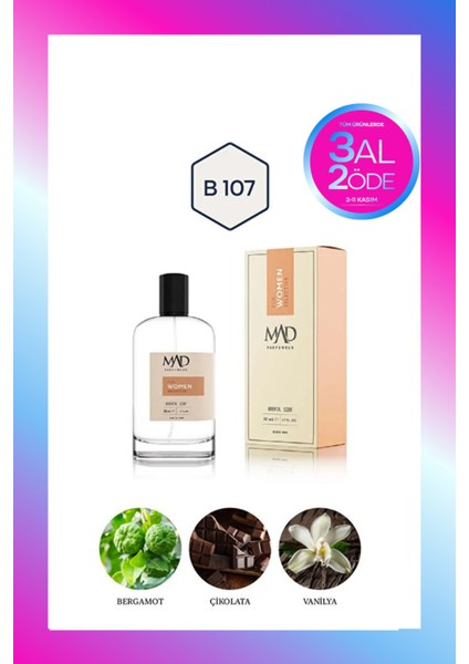Mad B107 Selective 50 Ml Kadın Parfüm