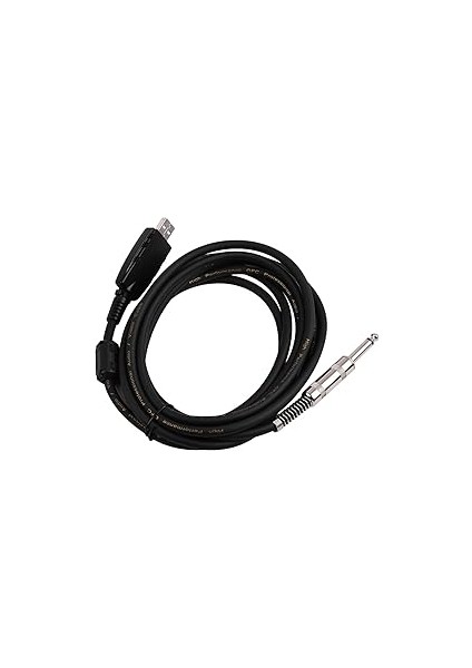 Profesyonel USB Gitar Kablosu, 6.35MM Mono Elektro Gitar Bağlantı Kablosu Crystal Clear Sound, USB 1.1/2.0 Windows/macos Için Uyumlu, 16BIT 48/44.1khz Çözünürlük modelleri