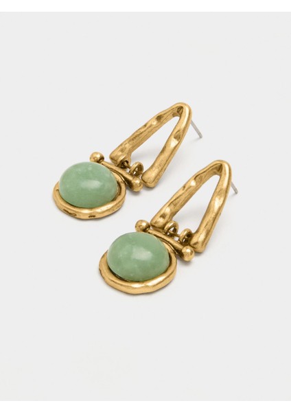 Taşlı Geometrik Küpe fiyatları