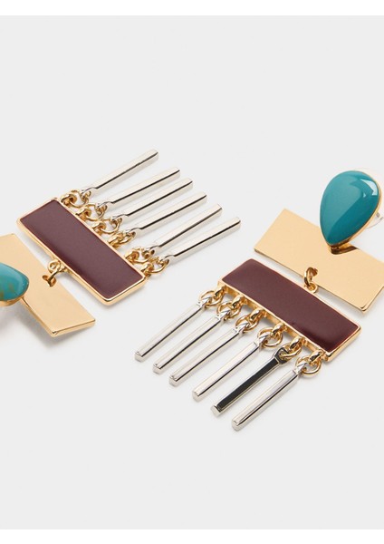 Mineli Uzun Küpe fiyatları