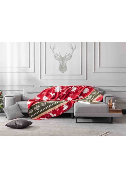 Winter Çift Kişilik Battaniye Red fırsatları