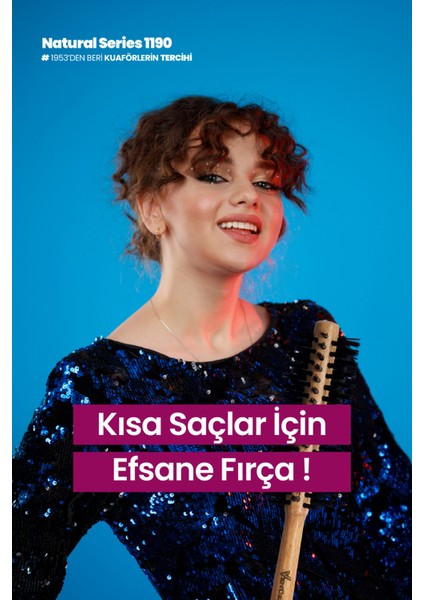 Venüsline Professional 1190 – Kısa Saçlar Orta Sert Kıllı - Fön ve Şekil Verme Fırçası fiyatları