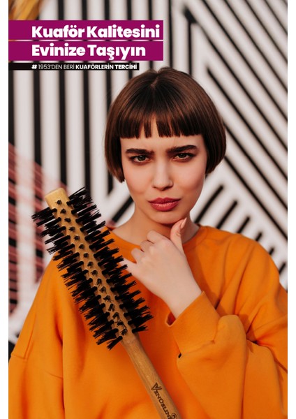 Venüsline Professional 1190 – Kısa Saçlar Orta Sert Kıllı - Fön ve Şekil Verme Fırçası fırsatları