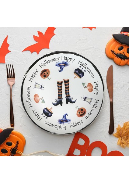 Halloween Happy Servis Tabağı 26 cm 19950