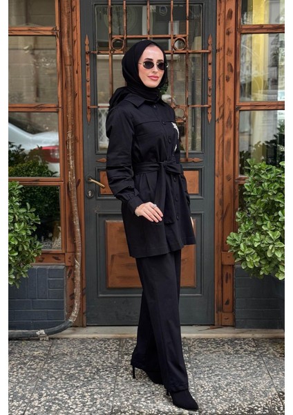 Pantolonlu Takım 26KZ1001 Siyah fiyatları