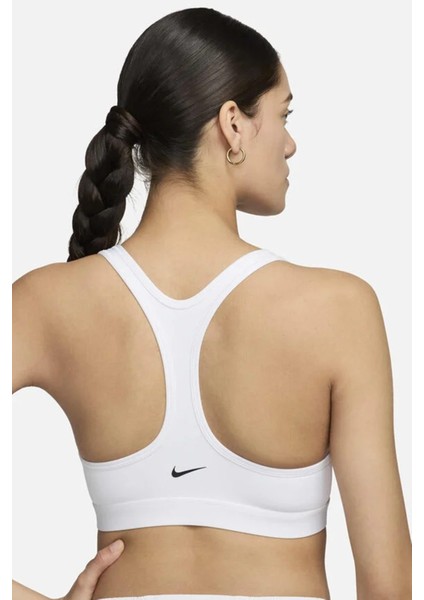 Dri-Fit Swoosh Graphic Light Support Bra Kadın Spor Bra Beyaz fiyatları
