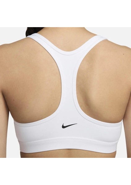 Dri-Fit Swoosh Graphic Light Support Bra Kadın Spor Bra Beyaz fırsatları