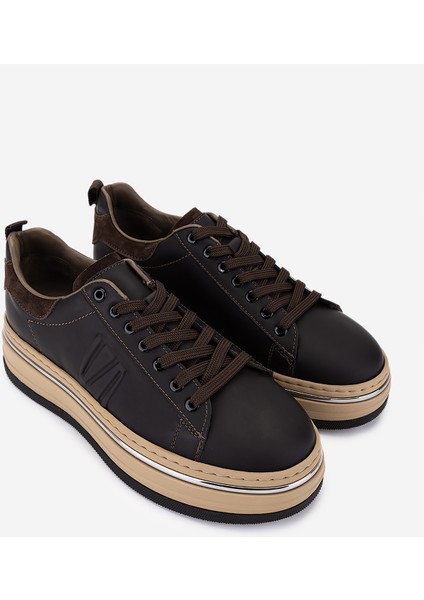 Erkek Hakiki Deri Kahverengi Sneakers & Spor Ayakkabı 381 21618 Erk Ayk Y25 Kahve fiyatları