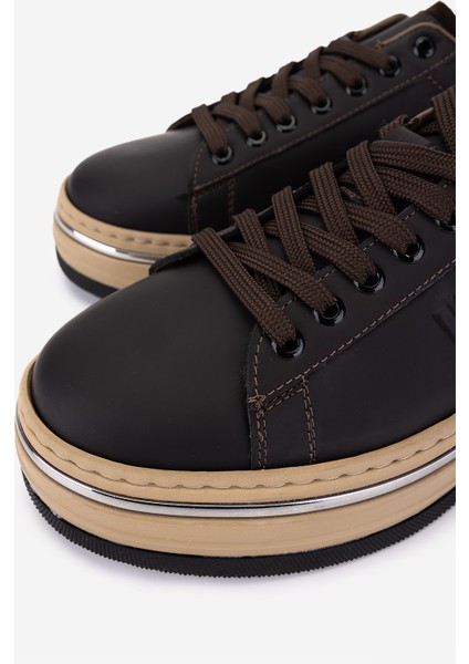 Erkek Hakiki Deri Kahverengi Sneakers & Spor Ayakkabı 381 21618 Erk Ayk Y25 Kahve modelleri