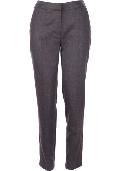 Minimalist Kadın Pantolon - Yüksek Bel Slim Fit Midi fiyatları