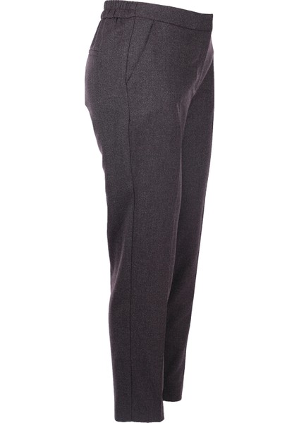 Minimalist Kadın Pantolon - Yüksek Bel Slim Fit Midi modelleri