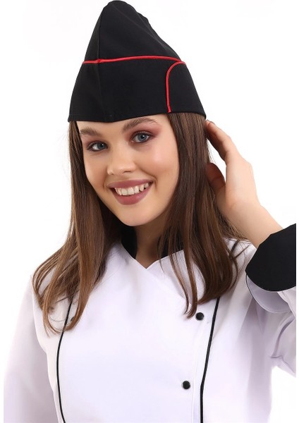 Aşçı Kayık Kep - Siyah Kırmızı Biye fırsatları