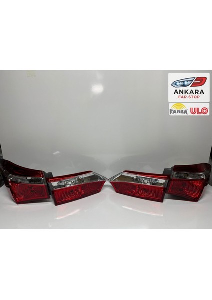 Toyota Corolla 2013 - 2015 Stop Lambası Sağ - Sol Iç ve Dış Takım (Orjinal Farba - Ulo - 4 Stop) indirimleri