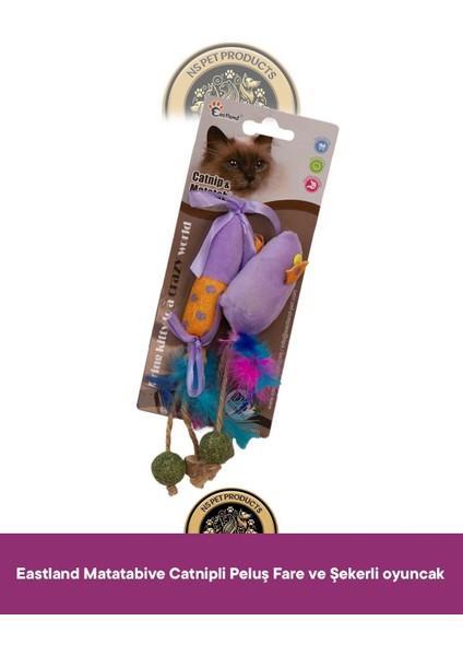 Matatabive Catnipli Peluş Fare ve Şekerli-Catnipli Peluş Tavuk-Matatabili Peluş Fare-Catnipli Hışırtılı Peluş Karpuz Oyuncak 4'lü Set fiyatları