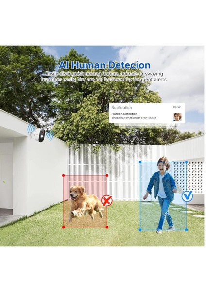 Hubflashy 1080P Açık Hava Güvenlik Kamerası , Kablosuz Gece Görüşlü Dış Cephe Güvenlik Kamerası fırsatları