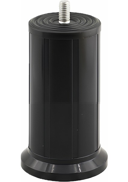 Keson 1 Adet 10 cm Siyah Plastik Mobilya Baza Tv Ünitesi Yükseltme Ayağı Destek Ayağı