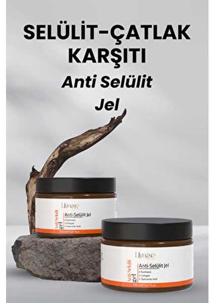 Anti Selülit Jel 150 ml Selülit Giderici Etkiyle Kadın ve Erkek Kullanımına Uygun