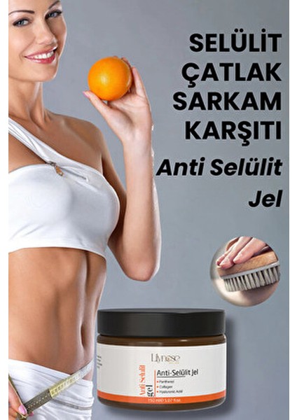 Anti Selülit Jel 150 ml Selülit Giderici Etkiyle Kadın ve Erkek Kullanımına Uygun