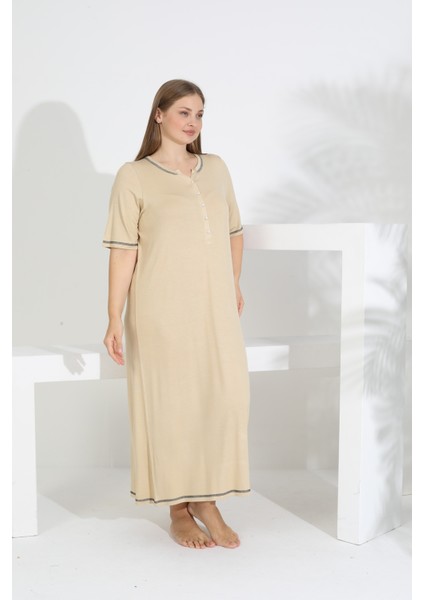 Kadın Bambu Kısa Kol Gecelik fiyatları