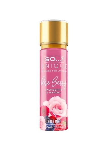So…? Unique Rose Berry Vücut Spreyi 150ML fiyatları