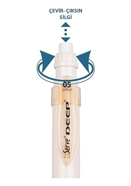 Deep Mekanık Kursun Kalem 05MM Fildişi fiyatları